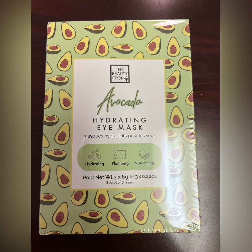 THE BEAUTY CROP
Avocado Hydrating Eye Mask